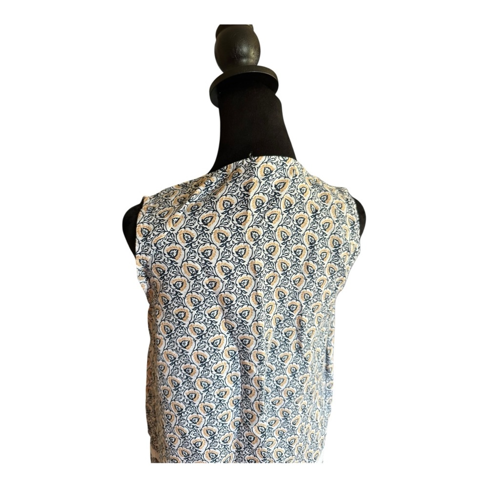 J. Jill Love Linen Women’s Elephant Print Sleeveless Tunic Top – Size S - Picture 8 of 16